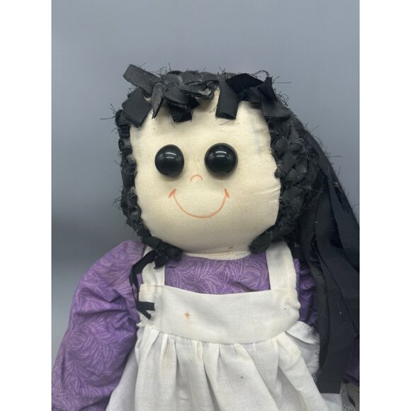 Handcrafted Rag Doll With Gerber Flex Support System Shoes 28" Tall READ - Picture 4 of 10
